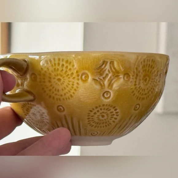 Old Havana Mug Set in Gold Mustard - Picture 5 of 13